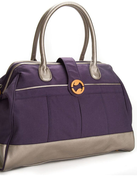 Cassia Weekender & Travel Bag - Indigo Purple