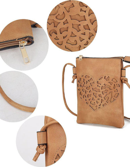 Heartly Elegant Crossbody Handbag for Women