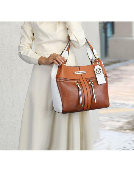 Sofia Tote with Keyring - A Luxury Experience in Vegan Leather