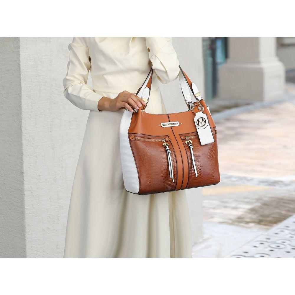 Sofia Tote with Keyring - A Luxury Experience in Vegan Leather