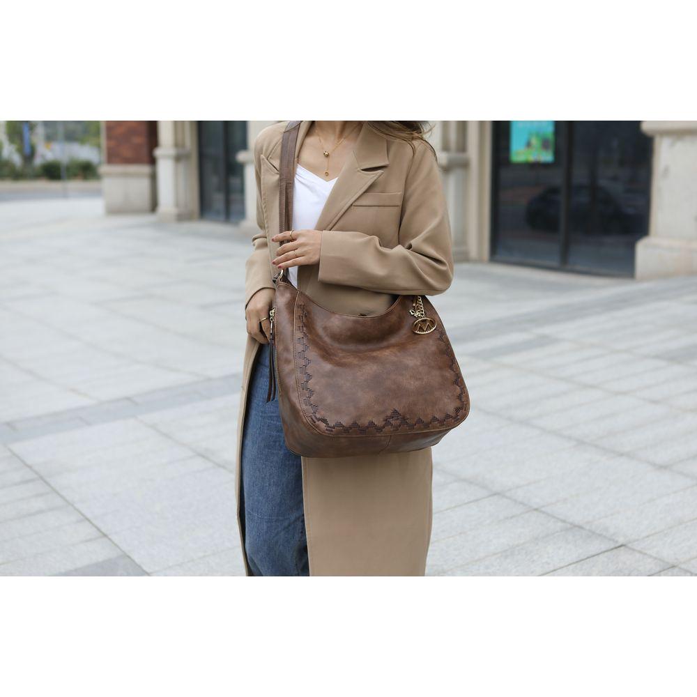 Lucille Shoulder Handbag - Exquisite Vegan Leather Elegance for Women