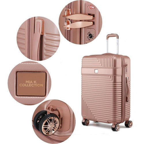 Load image into Gallery viewer, MKF Collection Mykonos Large Check-in Spinner by Mia K
