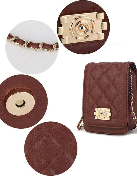 Gemma Crossbody Bag - A Luxurious Statement Piece
