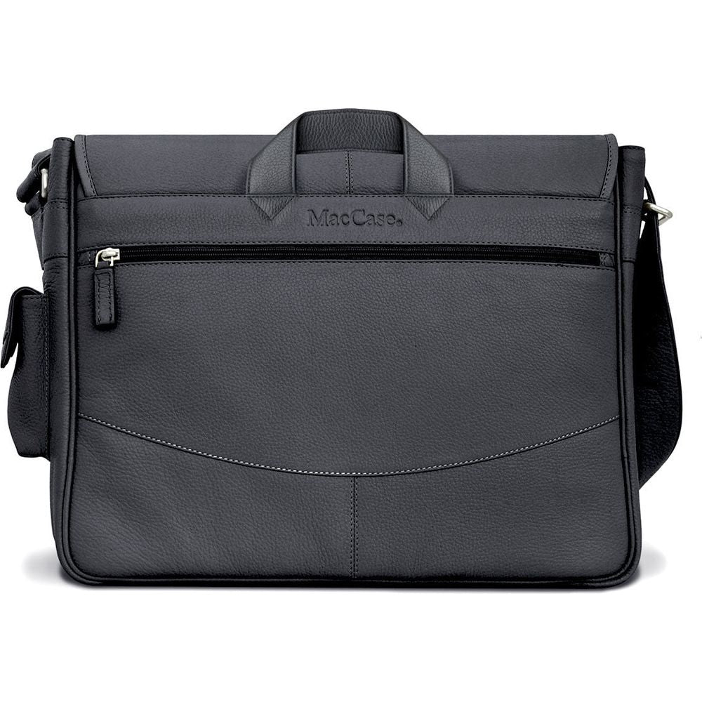 MacCase Premium Leather 13" MacBook Messenger Bag