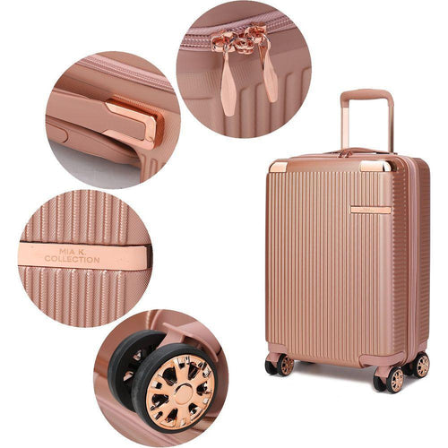 Load image into Gallery viewer, MKF Collection Tulum 2-piece carry-on luggage set by Mia K
