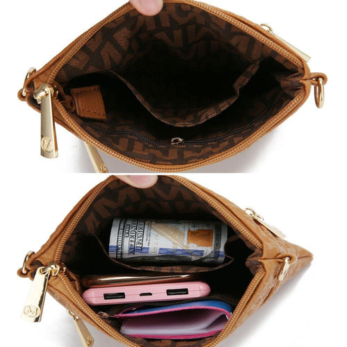 Load image into Gallery viewer, MKF Collection Andrea Milan M Signature Crossbody Bag by Mia K
