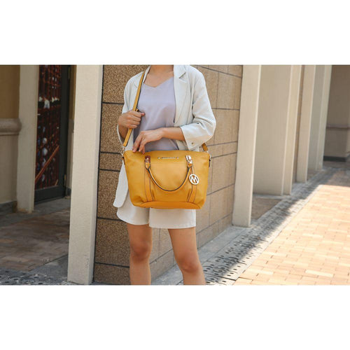 Load image into Gallery viewer, MKF Collection Darielle Satchel Bag with Wallet - A Touch of Luxury
