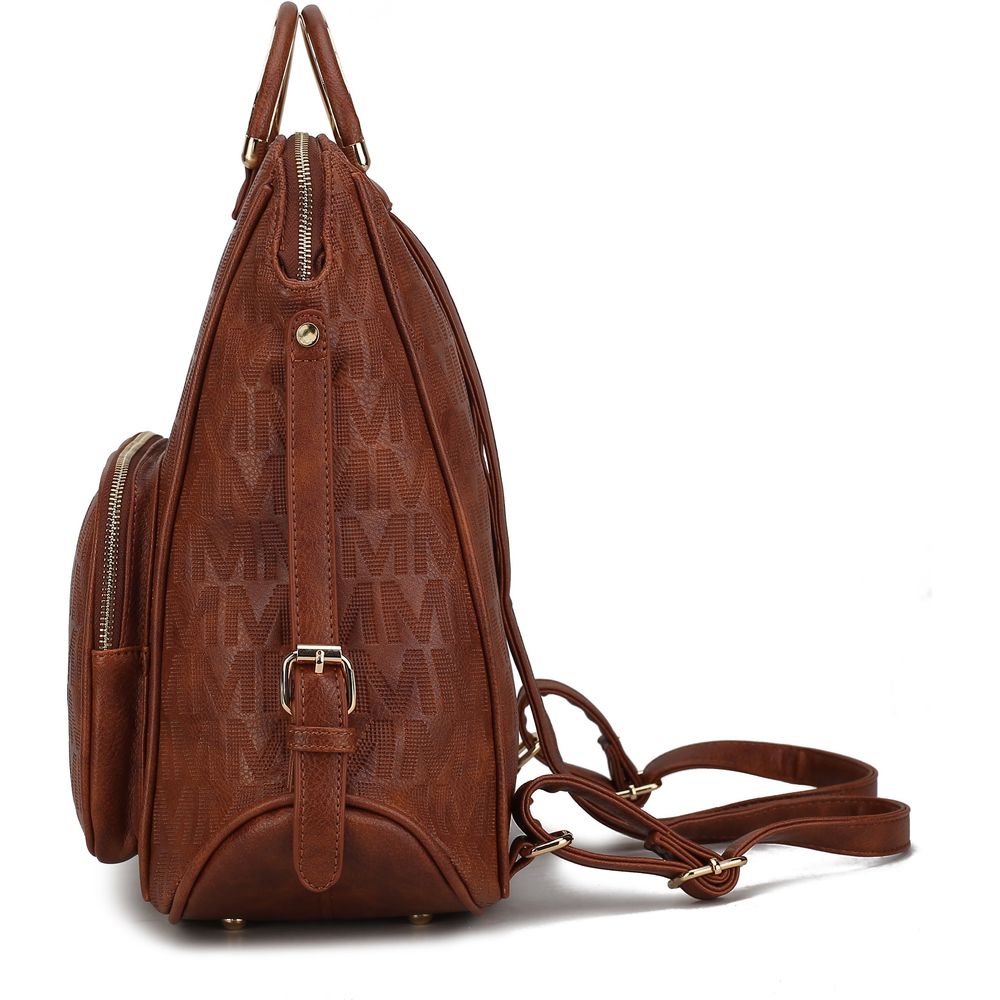 MKF Collection Torra Milan Signature Trendy Backpack By Mia k