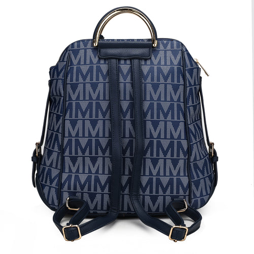 Load image into Gallery viewer, Cora Milan M Signature Trendy Backpack
