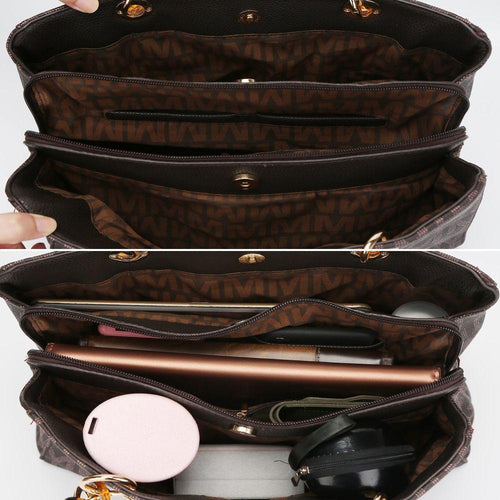 Load image into Gallery viewer, Sirna M Signature Tote Handbag - Exquisite Vegan Leather Luxury
