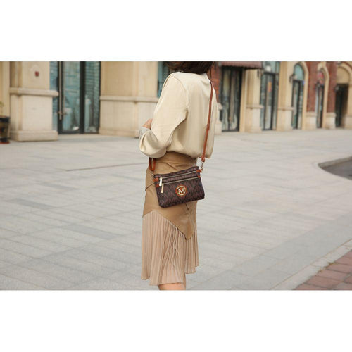 Load image into Gallery viewer, MKF Collection Geneve M Signature Crossbody by Mia K
