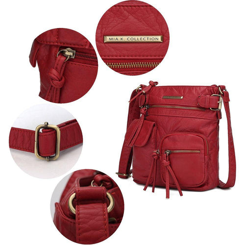 Load image into Gallery viewer, Vintage Stiella Crossbody Bag - Timeless Elegance in Faux Leather
