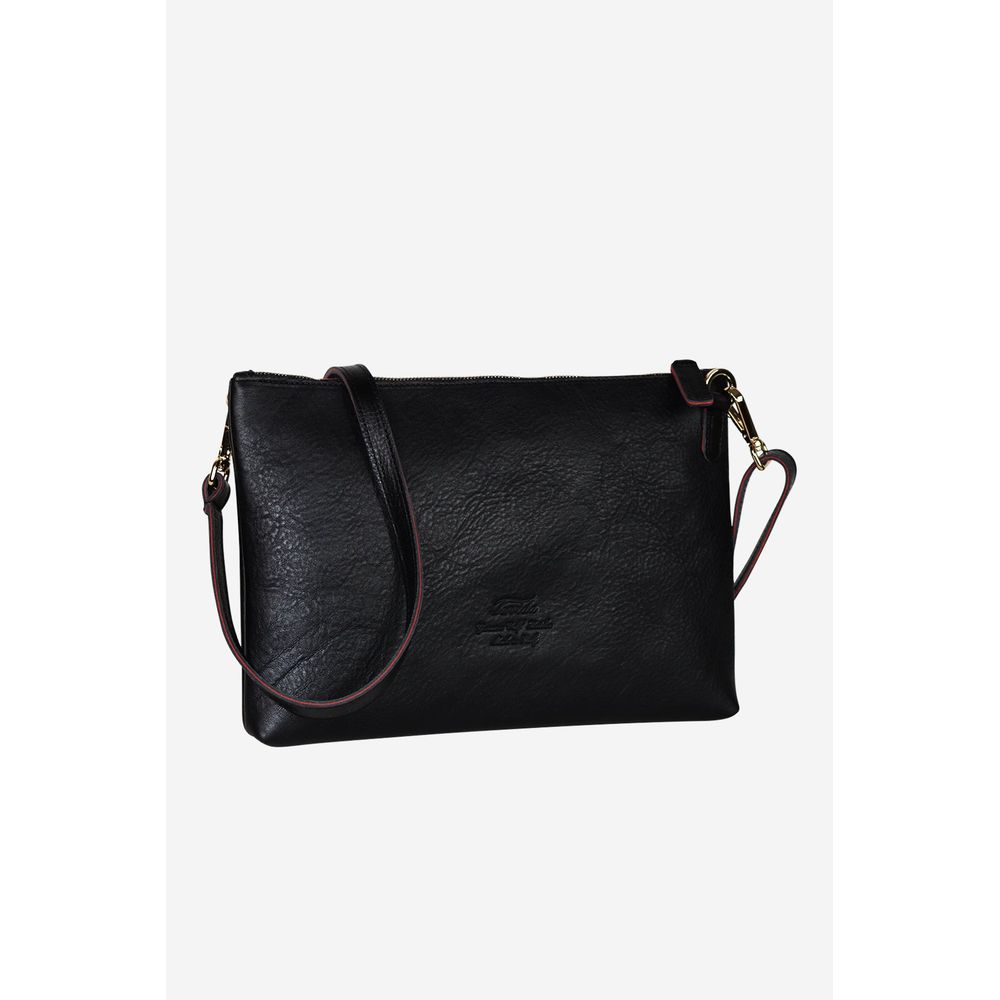 Leather Shiny Bag Black