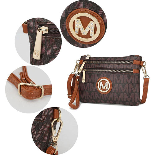 Load image into Gallery viewer, MKF Collection Geneve M Signature Crossbody by Mia K
