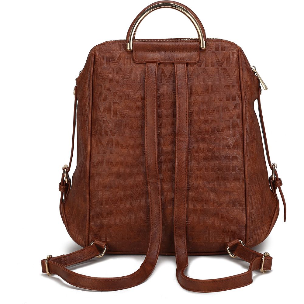 MKF Collection Torra Milan Signature Trendy Backpack By Mia k