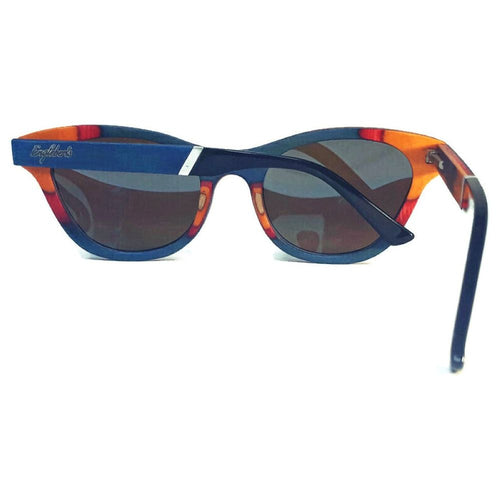 Load image into Gallery viewer, Beach Bound Skateboard Wood and Acetate Sunglasses, Polarized
