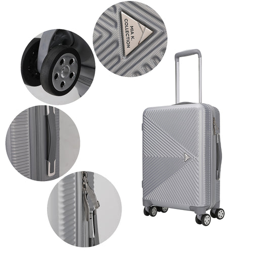 Load image into Gallery viewer, Felicity Carry-on Hardside Spinner and Cosmetic Case Set
