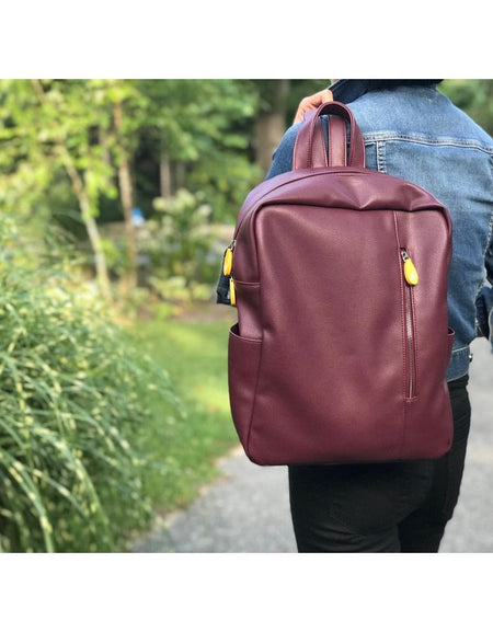 Lenox Vegan Leather Backpack