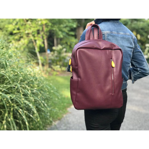 Load image into Gallery viewer, Lenox Vegan Leather Backpack
