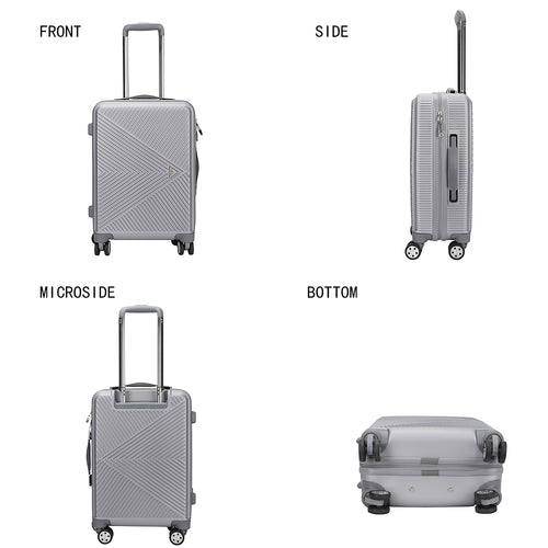 Load image into Gallery viewer, Felicity Carry-on Hardside Spinner and Cosmetic Case Set
