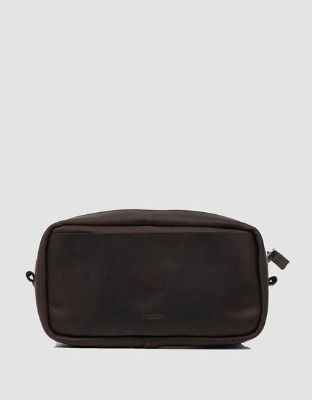 Mini Messenger Bag (Dark Brown)