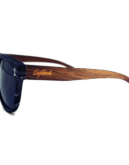Granite Colored Frame, Bamboo Sunglasses, Polarized