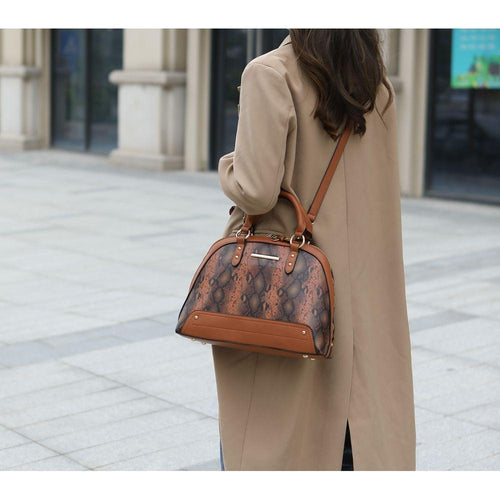 Load image into Gallery viewer, Frida Satchel Handbag: A Luxurious Statement Piece
