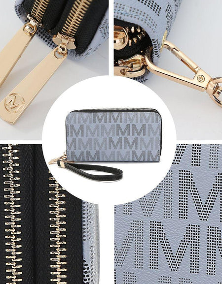 Hofstra M Signature Wallet Wristlet