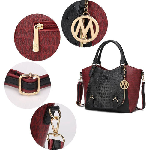 Load image into Gallery viewer, Jacqueline Signature Satchel Handbag
