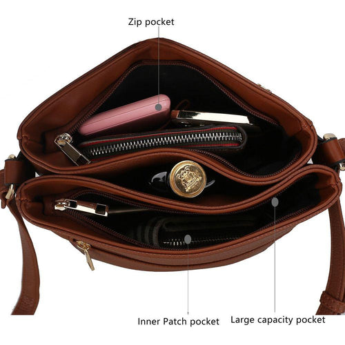 Load image into Gallery viewer, Greta Crossbody Bag - A Touch of Elegance
