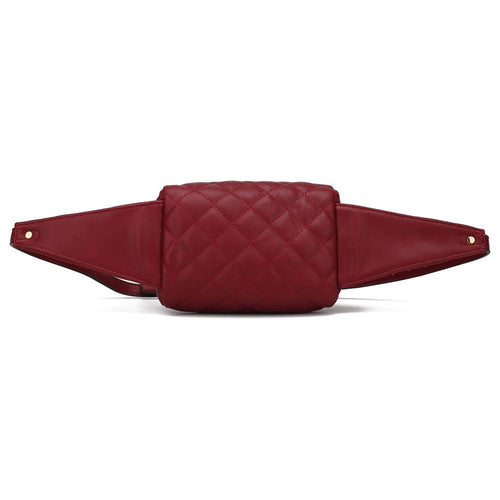 Load image into Gallery viewer, Camilla Quilted Belt Waist Bag - A Touch of Elegance
