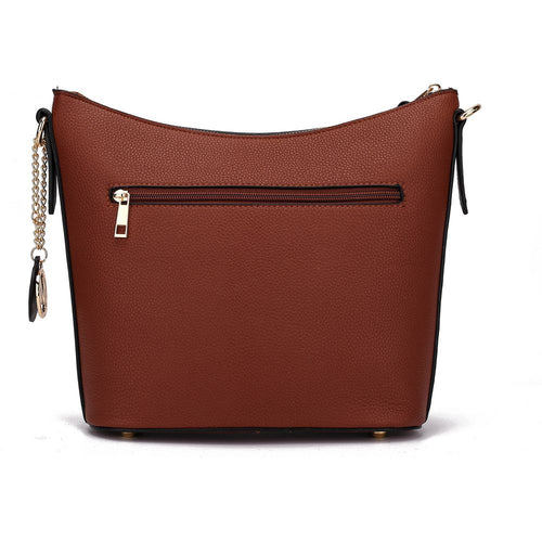 Load image into Gallery viewer, Serenity Color Block Vegan Leather Women Crossbody Bag
