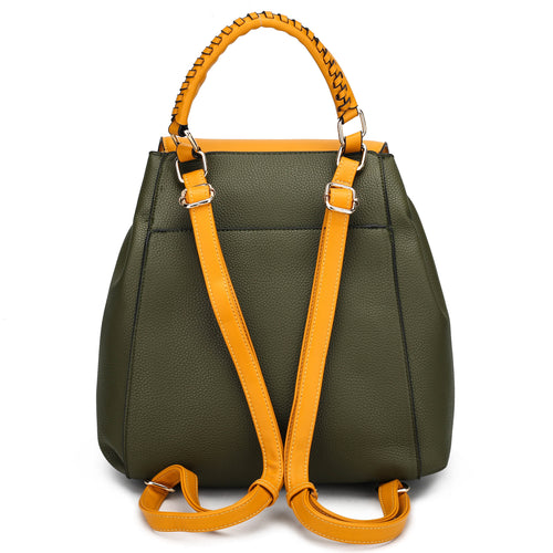 Load image into Gallery viewer, MKF Collection Kimberly Backpack Vegan Leather Women by Mia K
