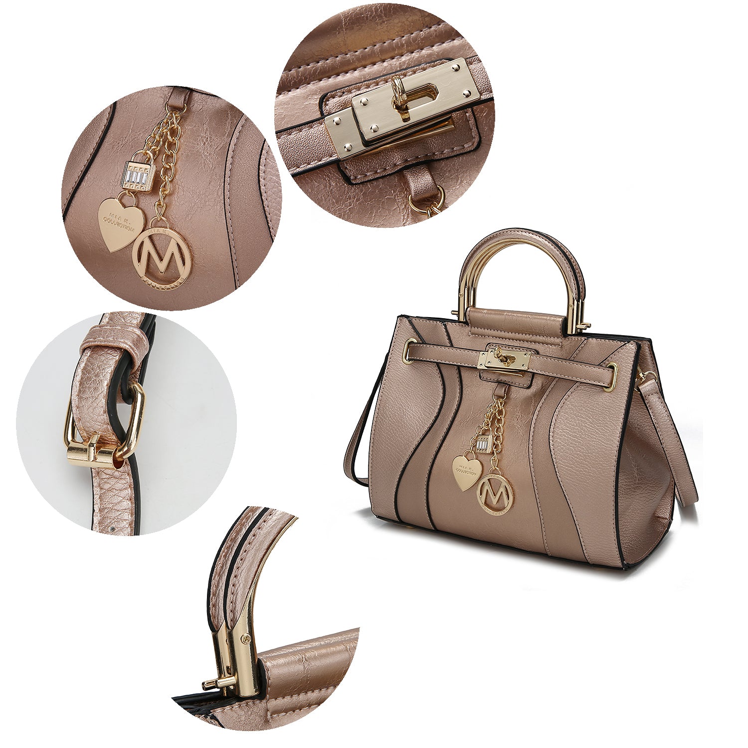 Cassia Medium Satchel Bag