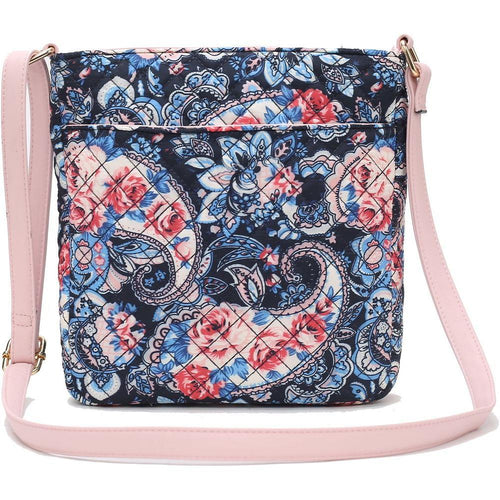 Load image into Gallery viewer, Lainey Quilted Cotton Botanical Pattern Women Crossbody
