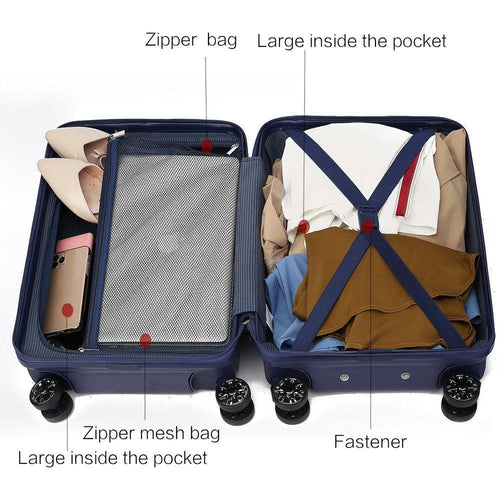 Load image into Gallery viewer, MKF Collection Felicity Large Hardside Spinner by Mia K
