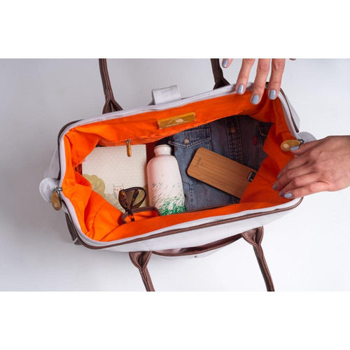 Load image into Gallery viewer, Cassia Weekender &amp; Travel Bag - Indigo Purple
