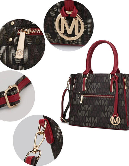 MKF Collection Siena M Signature Handbag by Mia K