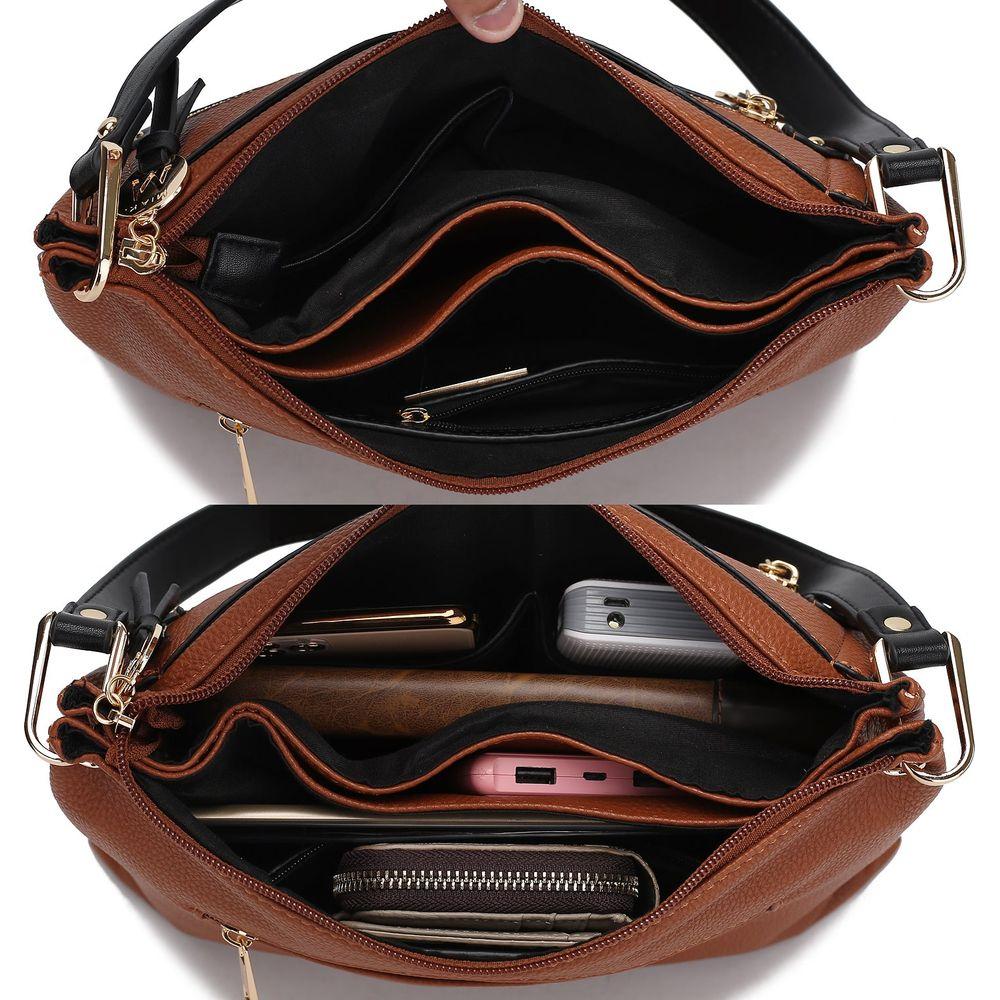 Mia K. Aliyah Crossbody - Exquisite Vegan Leather Handbag