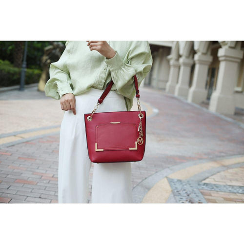 Load image into Gallery viewer, MKF Collection Grace Vegan Leather Women Tote Bag with Wallet
