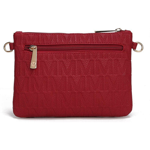 Load image into Gallery viewer, Roonie Milan “M” Signature Crossbody Wristlet
