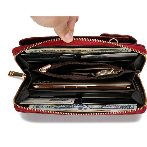 Load image into Gallery viewer, Mala Phone Wallet Crossbody Bag
