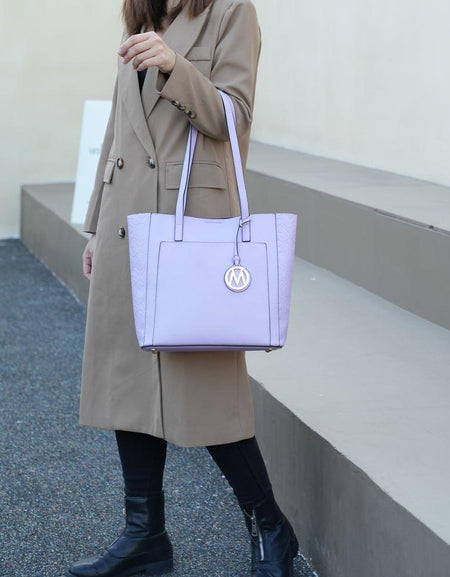 Lea Tote Handbag - An Exquisite Vegan Leather Experience