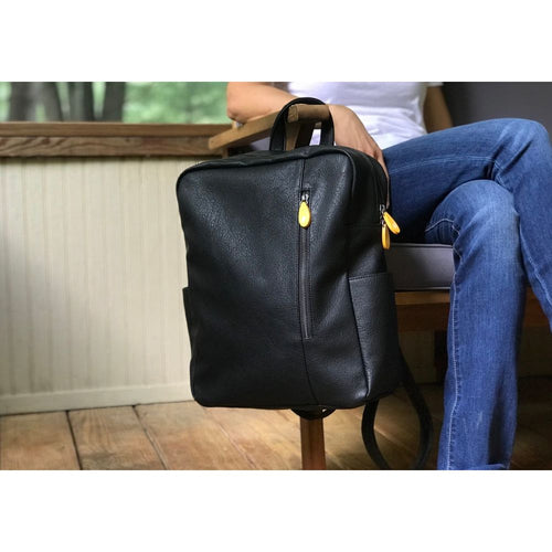 Load image into Gallery viewer, Lenox Vegan Leather Backpack
