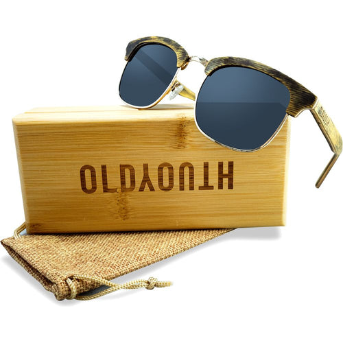 Load image into Gallery viewer, SKATEBOARD WOOD EXPLORER SUNGLASSES
