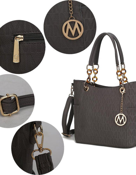 MKF Collection Rylee Tote Handbag Vegan Leather by Mia K