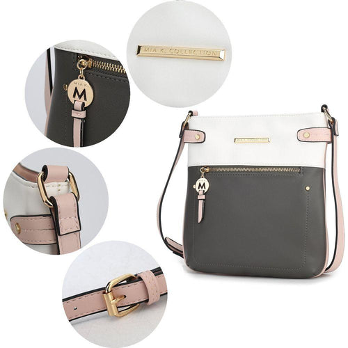 Load image into Gallery viewer, MKF Collection Camilla Crossbody Handbag Women by Mia K
