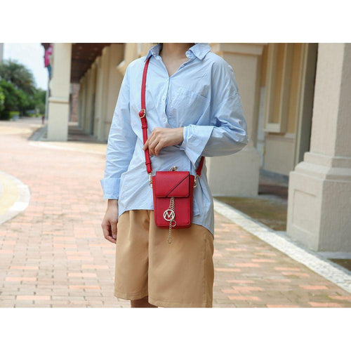 Load image into Gallery viewer, Hannah Crossbody &amp; Wristlet: A Touch of Elegance
