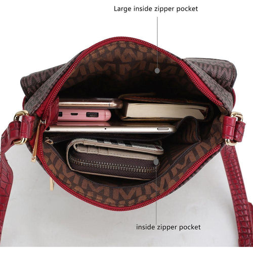 Load image into Gallery viewer, MKF Collection Cecilia Crossbody Handbag
