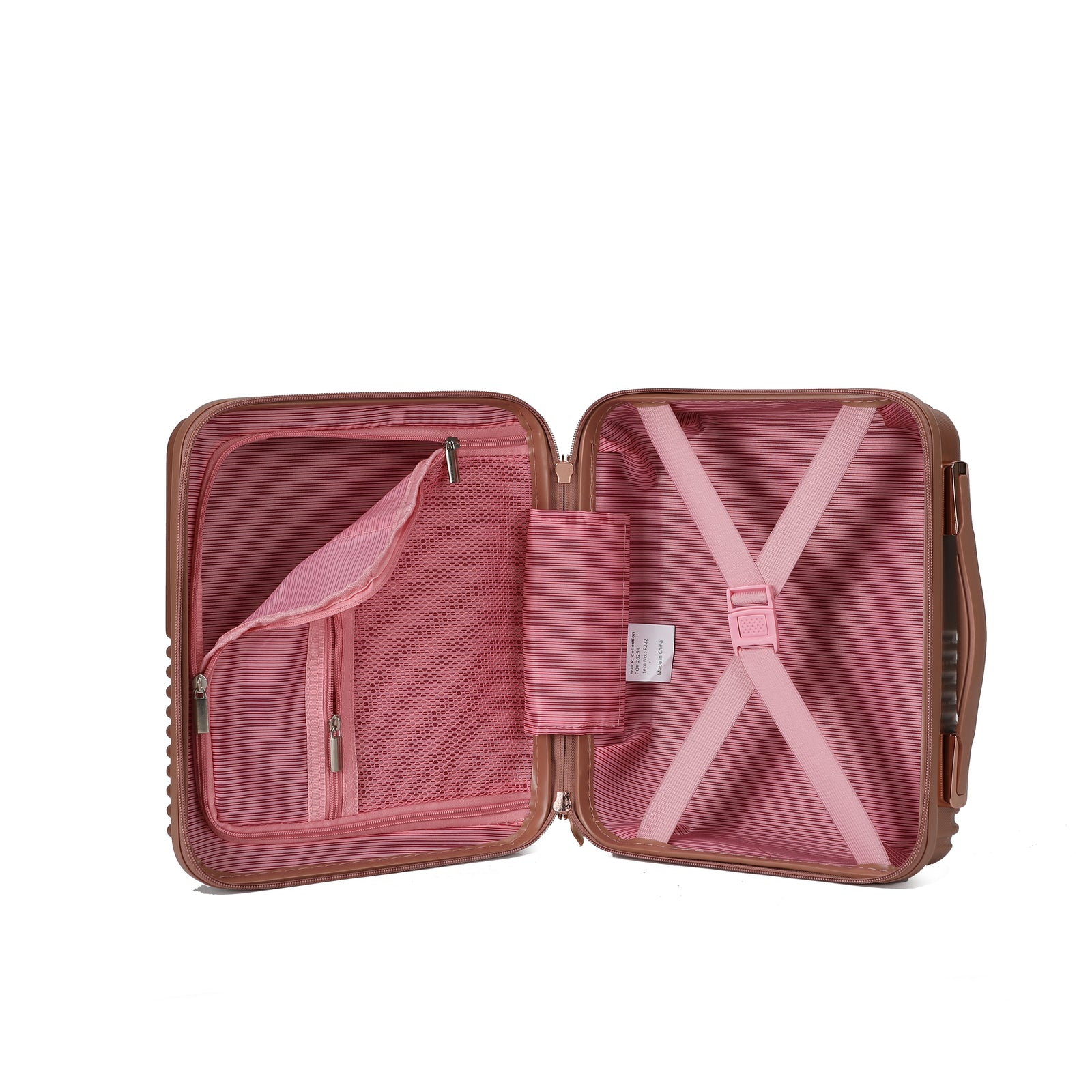 MKF Mykonos Luggage Set with Medium Carry-on and Small Cosmetic Case